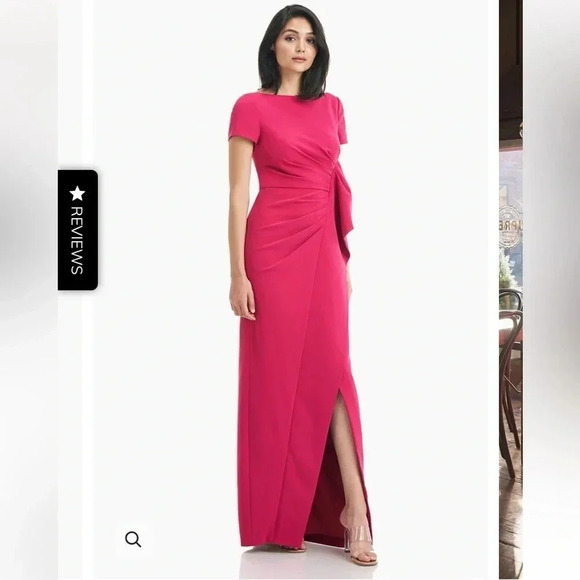 Kay Unger FRANCA COLUMN GOWN size 4 NWT - Picture 2 of 8